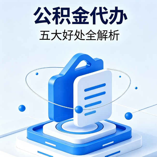 海口公积金代办到底值不值？这5大好处让你少走弯路